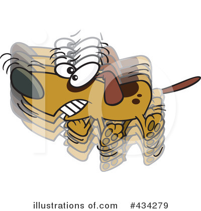 Royalty-Free (RF) Dog Clipart Illustration by toonaday - Stock Sample #434279
