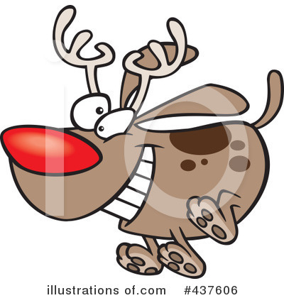 Rudolph Clipart #437606 by toonaday