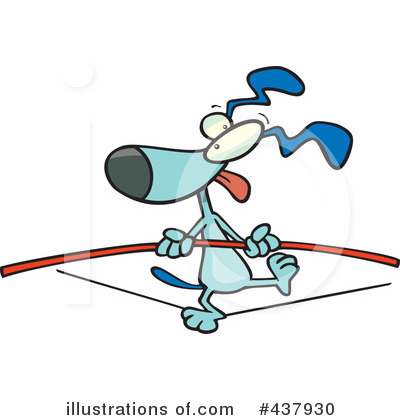 Royalty-Free (RF) Dog Clipart Illustration by toonaday - Stock Sample #437930