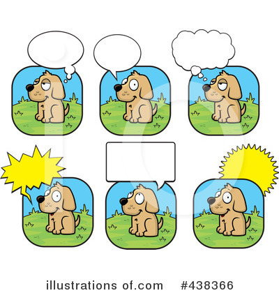 Royalty-Free (RF) Dog Clipart Illustration by Cory Thoman - Stock Sample #438366