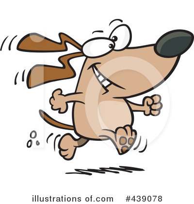 Royalty-Free (RF) Dog Clipart Illustration by toonaday - Stock Sample #439078