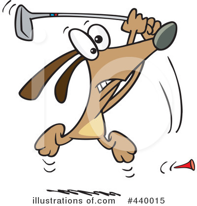 Golf Clipart #440015 by toonaday