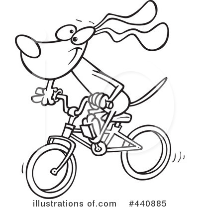 Royalty-Free (RF) Dog Clipart Illustration by toonaday - Stock Sample #440885