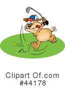 Dog Clipart #44178 by Dennis Holmes Designs