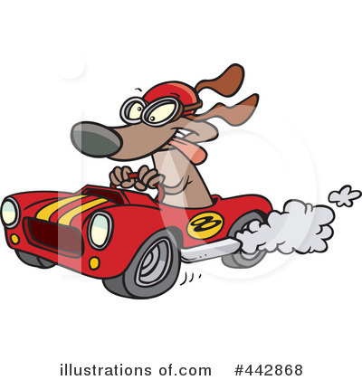 Hot Rod Clipart #442868 by toonaday