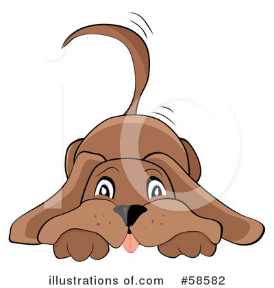 Royalty-Free (RF) Dog Clipart Illustration by MilsiArt - Stock Sample #58582