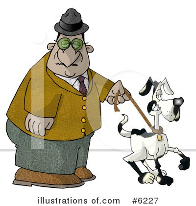 Royalty-Free (RF) Dog Clipart Illustration by djart - Stock Sample #6227