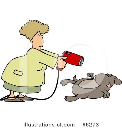 Royalty-Free (RF) Dog Clipart Illustration by djart - Stock Sample #6273