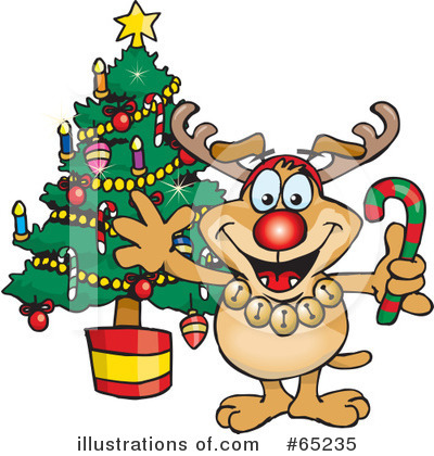 Christmas Tree Clipart #65235 by Dennis Holmes Designs