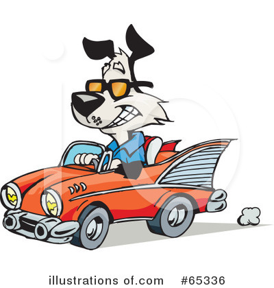 Driving Clipart #65336 by Dennis Holmes Designs