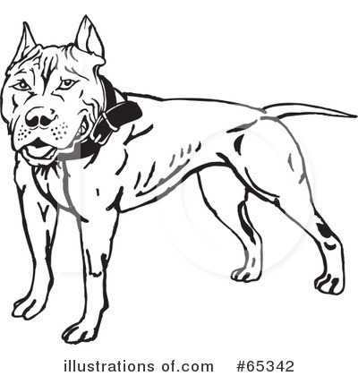 Terrier Clipart #65342 by Dennis Holmes Designs