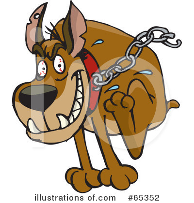 Royalty-Free (RF) Dog Clipart Illustration by Dennis Holmes Designs - Stock Sample #65352