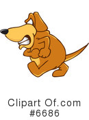 Dog Clipart #6686 by Mascot Junction