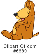 Dog Clipart #6689 by Mascot Junction