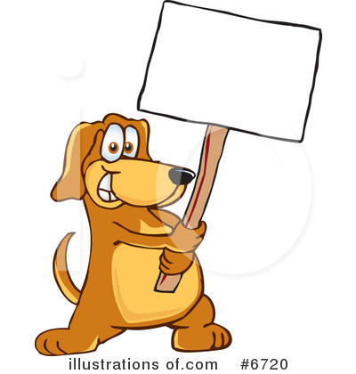 Royalty-Free (RF) Dog Clipart Illustration by Mascot Junction - Stock Sample #6720