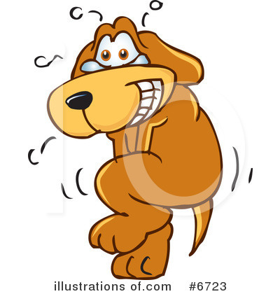 Dog Clipart #6723 by Mascot Junction
