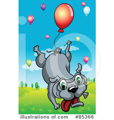 Royalty-Free (RF) Dog Clipart Illustration by mayawizard101 - Stock Sample #85366