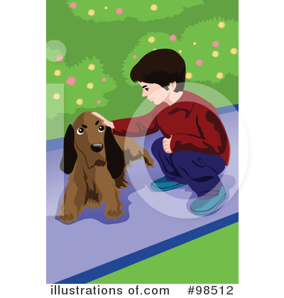 Royalty-Free (RF) Dog Clipart Illustration by mayawizard101 - Stock Sample #98512