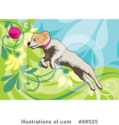 Royalty-Free (RF) Dog Clipart Illustration by mayawizard101 - Stock Sample #98525
