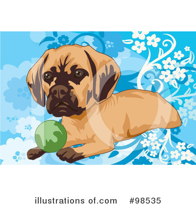 Royalty-Free (RF) Dog Clipart Illustration by mayawizard101 - Stock Sample #98535