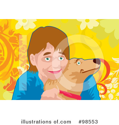 Royalty-Free (RF) Dog Clipart Illustration by mayawizard101 - Stock Sample #98553