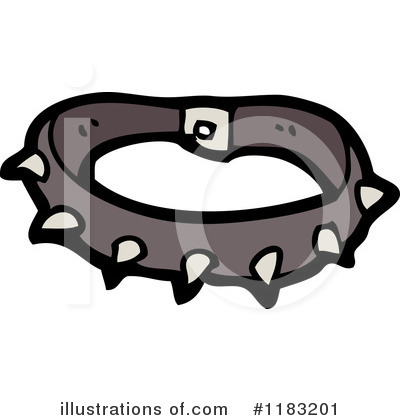 Royalty-Free (RF) Dog Collar Clipart Illustration by lineartestpilot - Stock Sample #1183201