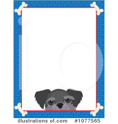 Dog Frame Clipart #1077565 by Maria Bell