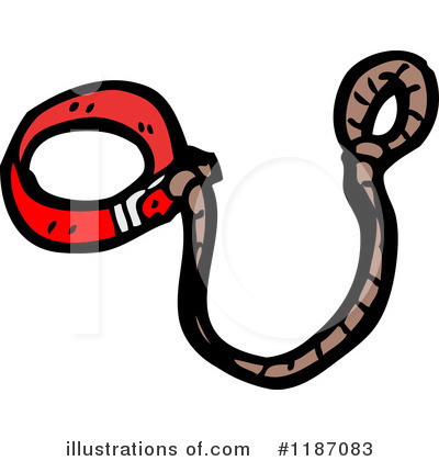 Royalty-Free (RF) Dog Leash Clipart Illustration by lineartestpilot - Stock Sample #1187083