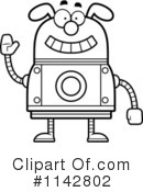 Dog Robot Clipart #1142802 by Cory Thoman