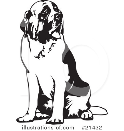 Royalty-Free (RF) Dogs Clipart Illustration by David Rey - Stock Sample #21432