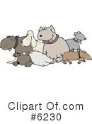 Dogs Clipart #6230 by djart