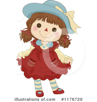 Royalty-Free (RF) Doll Clipart Illustration by BNP Design Studio - Stock Sample #1176720