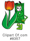 Dollar Bill Clipart #8357 by Mascot Junction