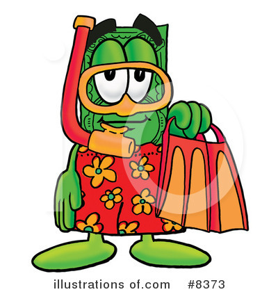 Royalty-Free (RF) Dollar Bill Clipart Illustration by Mascot Junction - Stock Sample #8373