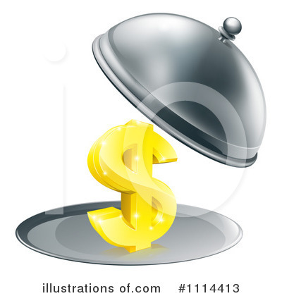 Royalty-Free (RF) Dollar Clipart Illustration by AtStockIllustration - Stock Sample #1114413