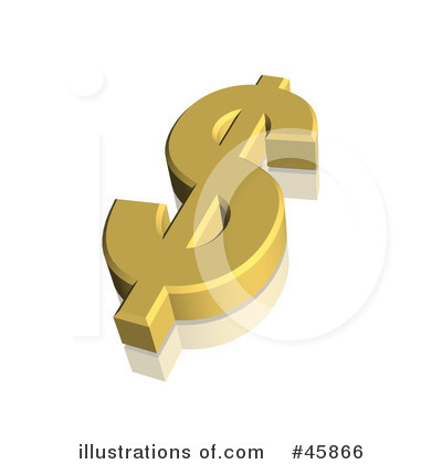 Dollar Symbol Clipart #45866 by ShazamImages