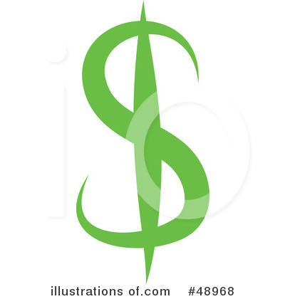 Dollar Symbol Clipart #48968 by Prawny