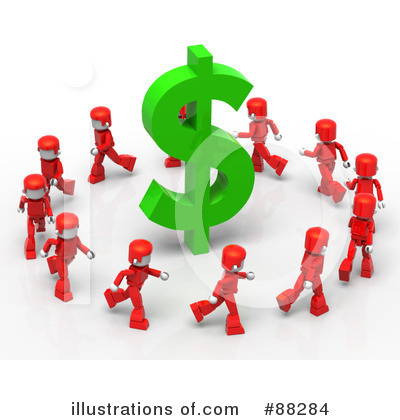 Dollar Clipart #88284 by Tonis Pan