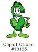 Dollar Sign Clipart #10135 by Mascot Junction