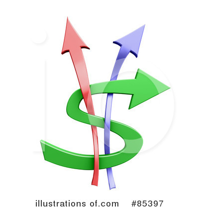 Royalty-Free (RF) Dollar Symbol Clipart Illustration by Mopic - Stock Sample #85397