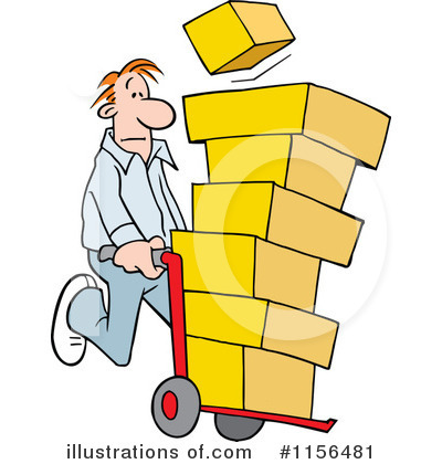 Movers Clipart #1156481 by Johnny Sajem