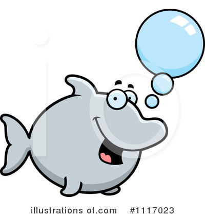 Royalty-Free (RF) Dolphin Clipart Illustration by Cory Thoman - Stock Sample #1117023