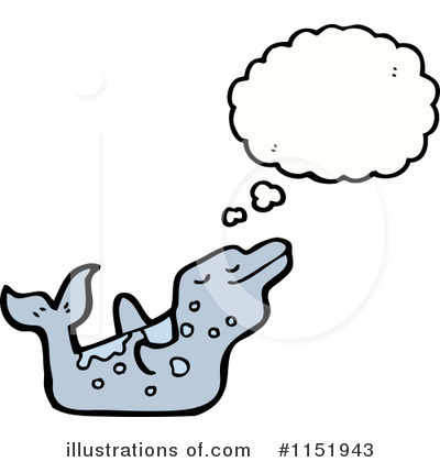 Royalty-Free (RF) Dolphin Clipart Illustration by lineartestpilot - Stock Sample #1151943