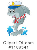 Dolphin Clipart #1189541 by visekart