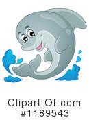 Dolphin Clipart #1189543 by visekart