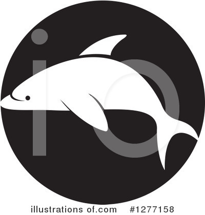 Dolphin Clipart #1277158 by Lal Perera