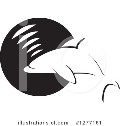 Royalty-Free (RF) Dolphin Clipart Illustration by Lal Perera - Stock Sample #1277161