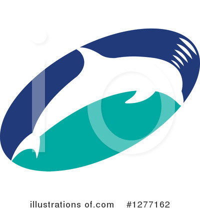 Royalty-Free (RF) Dolphin Clipart Illustration by Lal Perera - Stock Sample #1277162