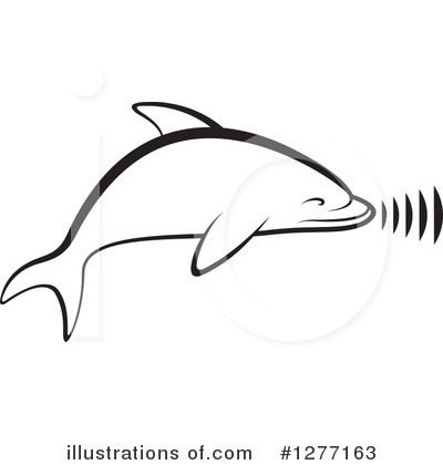 Royalty-Free (RF) Dolphin Clipart Illustration by Lal Perera - Stock Sample #1277163