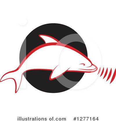 Royalty-Free (RF) Dolphin Clipart Illustration by Lal Perera - Stock Sample #1277164